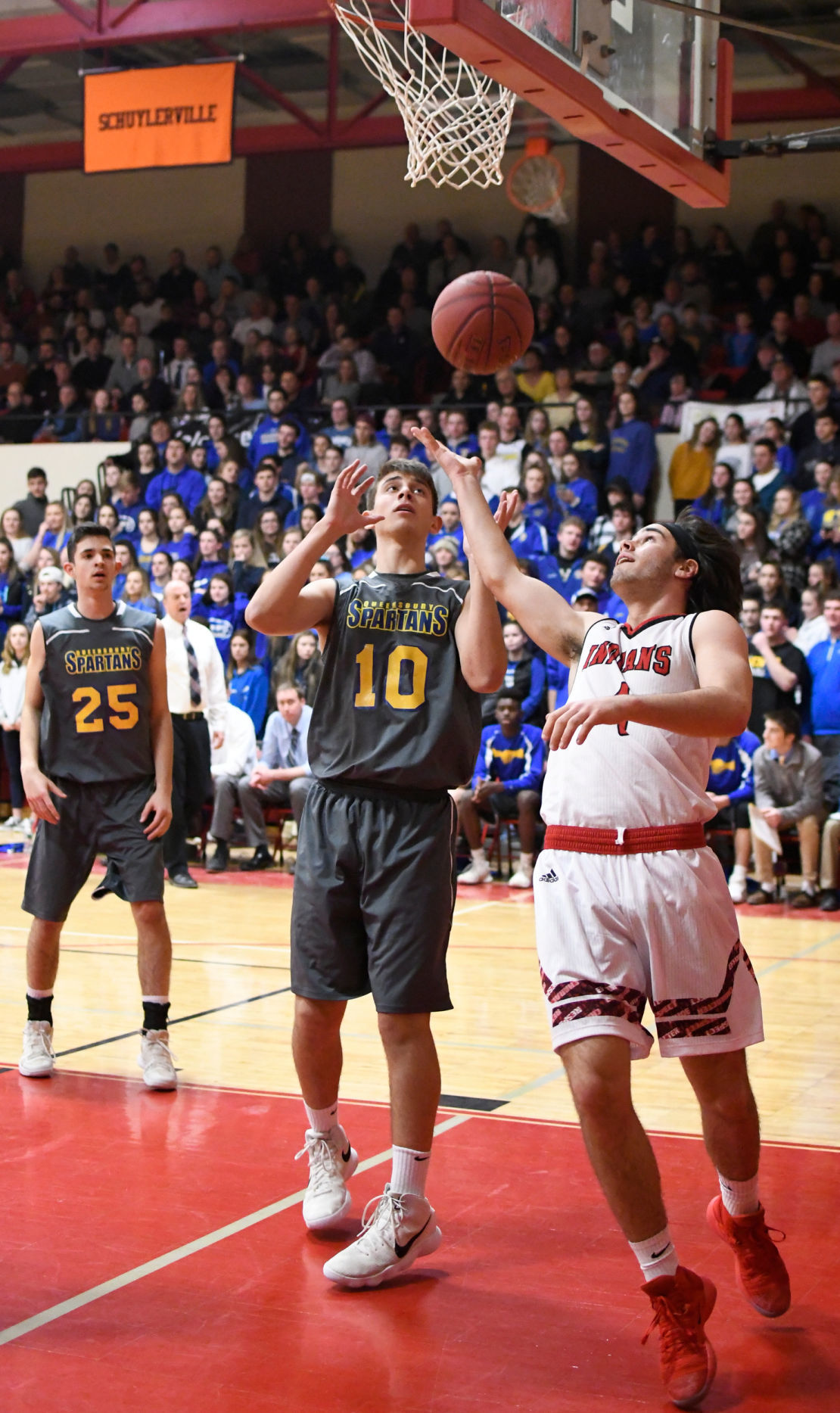 Queensbury at Glens Falls boys basketball